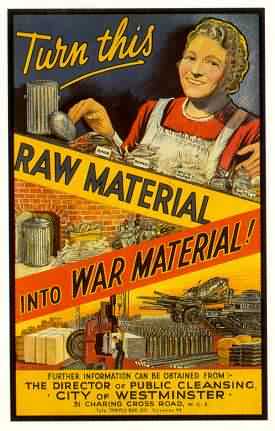 Turn this raw material in to warmaterial