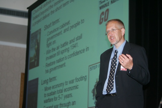Mark Kozak-Holland speaker on lessons-from-history