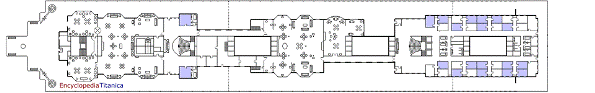 Titanic blueprint Deck A